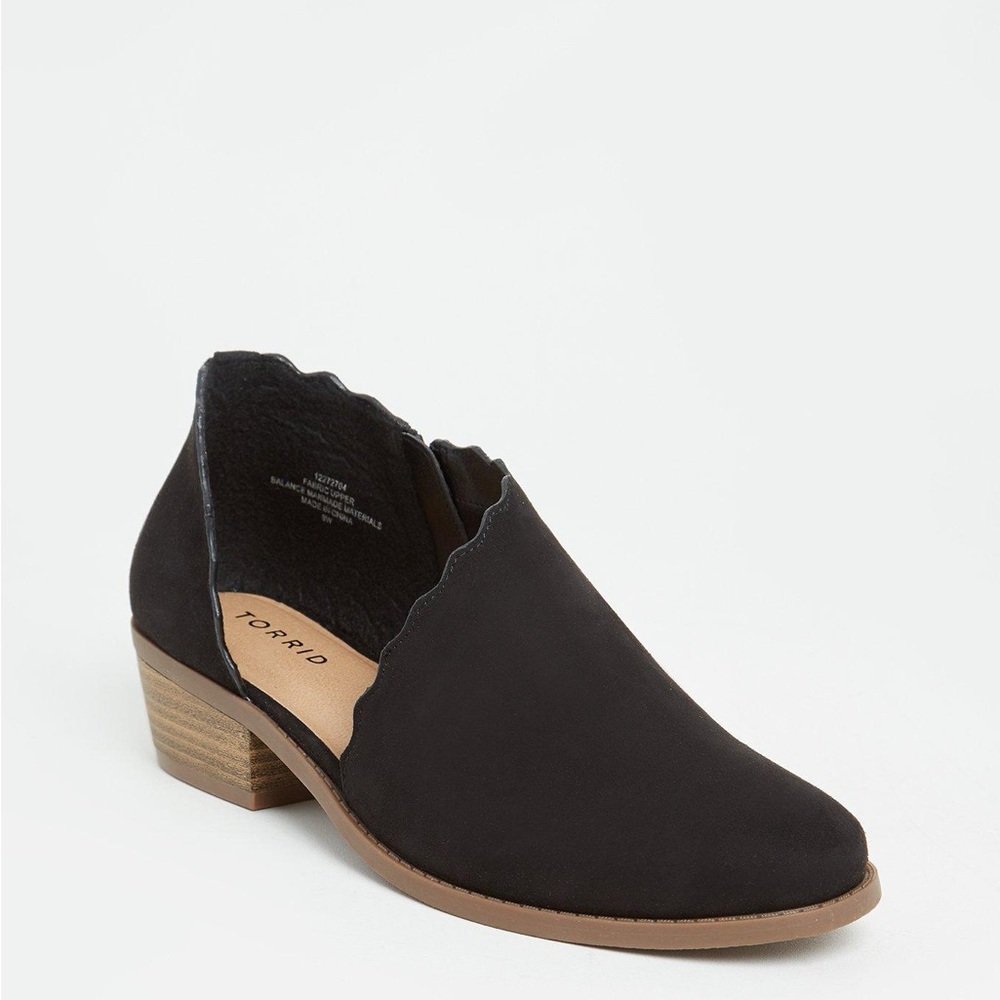Torrid Black Ankle Booties